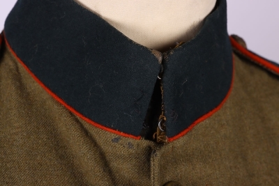 A late Victorian / Boer War Period Other Ranks Four Pocket Khaki Service Dress Tunic - 6