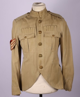 A Victorian Period Other Ranks Scottish Regimental Light Serge Doublet