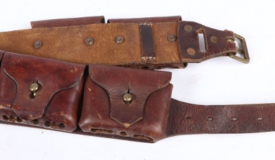 Boer War Period 8 Pocket Rifle Bandolier - 4