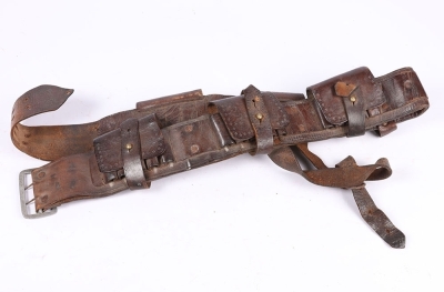 Boer War or Later 6 Pocket Rifle Bandolier - 5