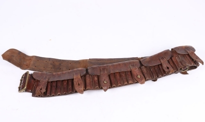 A Boer War Mounted Infantry or Cavalry 6 pocket rifle bandolier
