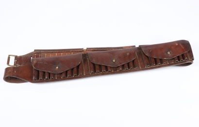 A Boer War Mounted Infantry or Cavalry 6 Pocket Rifle Bandolier,