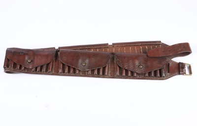 A Boer War Mounted Infantry or Cavalry 6 Pocket Rifle Bandolier, - 2