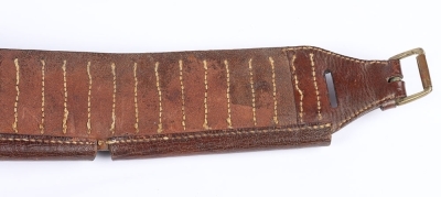 A Boer War Mounted Infantry or Cavalry 6 Pocket Rifle Bandolier, - 4
