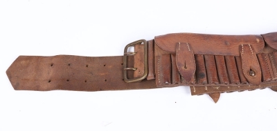 A 1901 Dated Boer War Mounted Infantry or Cavalry 6 Pocket Rifle Bandolier - 3