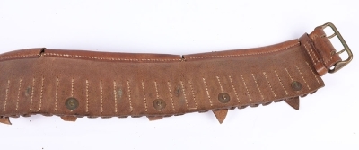A 1901 Dated Boer War Mounted Infantry or Cavalry 6 Pocket Rifle Bandolier - 4