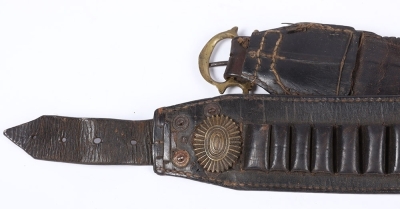 An Early 20th Century Ammunition Waistbelt - 4