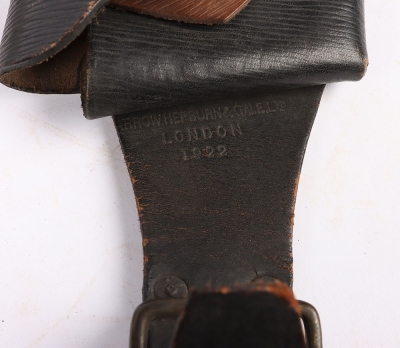 1903 Pattern 50 Round Bandolier Dated 1918 and 1922 - 4