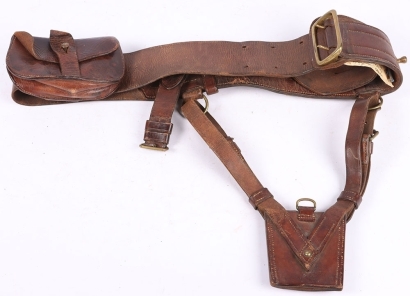 A Part Set of Early 20th Century&Acirc; Sam Browne Equipment