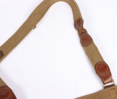 A Great War Webbing Sam Browne Equipment Set - 8