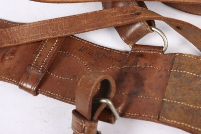 A 1905 Dated Volunteer Battalion Sam Browne Equipment Set - 5
