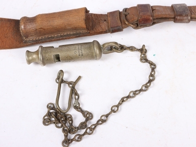 A matched Great War period Sam Browne Equipment Set - 5