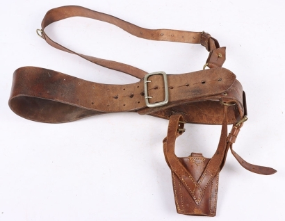 1907 Dated Single Brace Sam Browne and Sword Frog