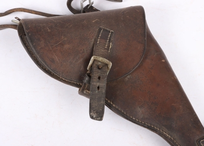 An Early 20th Century Mounted Officers Pistol Holster - 2