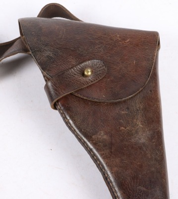 A Private Purchase Pistol Ammunition Belt and Converted Webley Holster - 3
