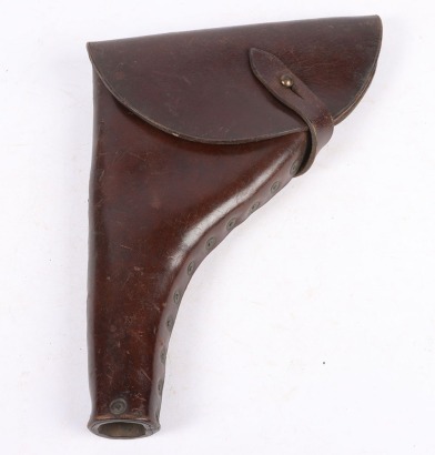 Naval Pattern Webley Pistol Holster Dated 1916