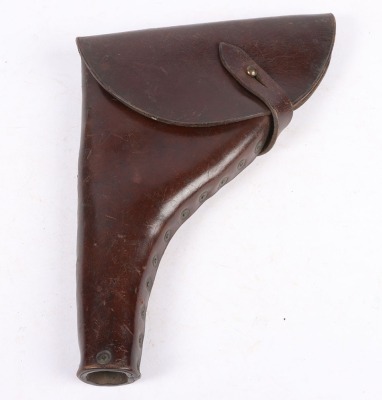 Naval Pattern Webley Pistol Holster Dated 1916