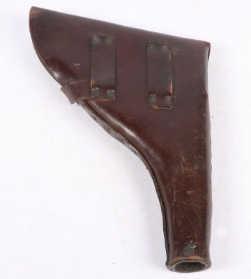 Naval Pattern Webley Pistol Holster Dated 1916 - 3