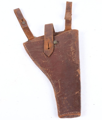 Early 20th Century Mounted Pistol Holster