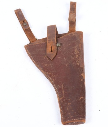 Early 20th Century Mounted Pistol Holster