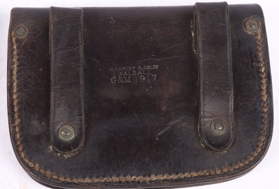 Two 1901 Naval Pattern Equipment MK I Pistol Cartridge Pouches - 4