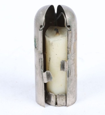A Great War Wrist Watch- 1900 Dated Whistle and Trench Candle Holder - 2
