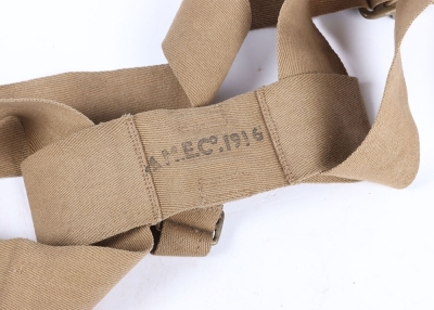1903 Pattern MK2 Greatcoat Carrier dated 1916 - 3