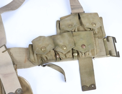 WW1 British Part Set of 1908 Pattern Webbing Equipment - 5
