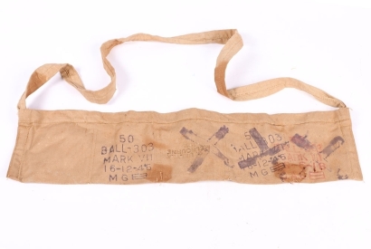WW1 Australian Made 50 Round Cotton Ammunition Bandolier