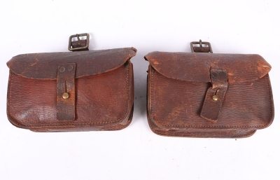 WW1 Pair of US Made Pattern 1914 Ammunition Pouches