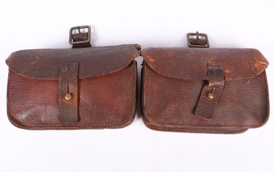 WW1 Pair of US Made Pattern 1914 Ammunition Pouches - 2