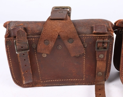 WW1 Pair of US Made Pattern 1914 Ammunition Pouches - 6