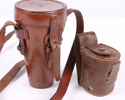 An Original Prideaux Speed Loader Pouch and A Leather Bottle Pouch - 2
