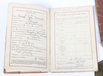 WW1 Personal Grouping to 8766 Private Steel Queens Own Royal West Kent Regiment - 2
