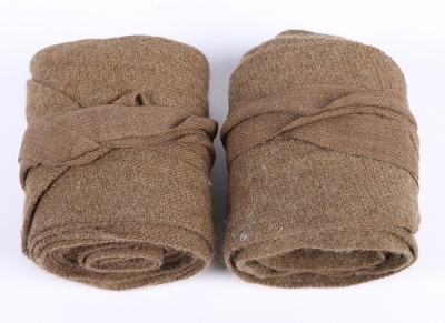 Set of WW1 Period Other Ranks Puttees