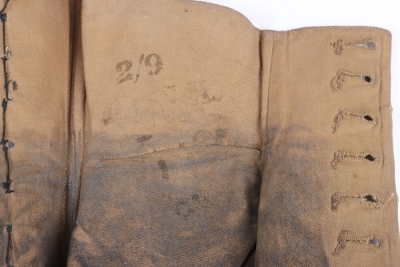 Pair of Argyll & Sutherland Highlanders Regimentally Marked Spats and Highland Regiment Hose Tops - 3