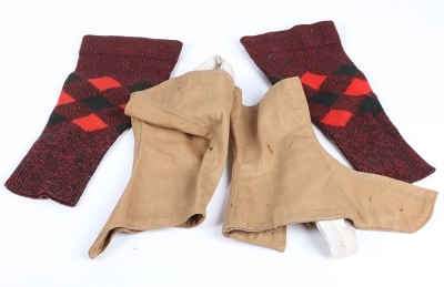 Pair of Spats and Highland Regiment Hose Tops - 2