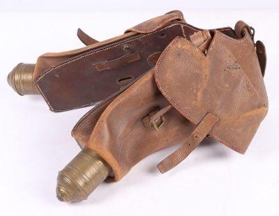 Pair of Boer War / Great War Period Saddle Holsters - 3