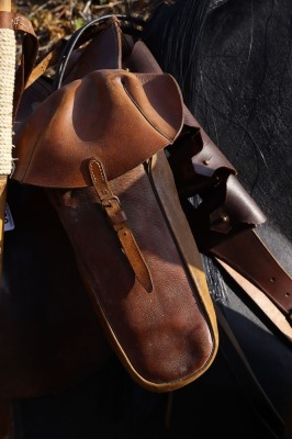 A Complete WW1 Period Horse Mannequin with Associated Saddlery - 13