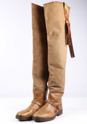 WW1 British Officers Trench Wader / Boots