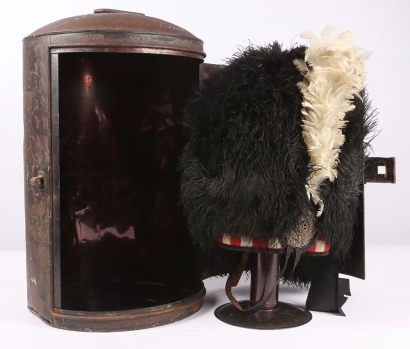 Attributed Argyll & Sutherland Highlanders Officers Full Dress Bonnet Headdress