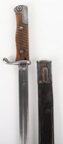 Imperial German Model S-98 aA Regimentally Marked Bayonet