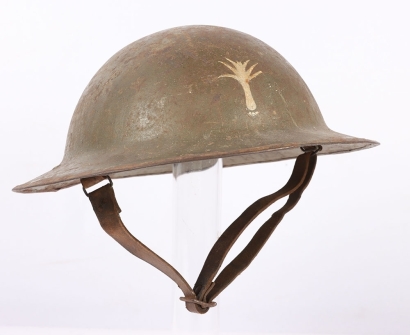 Great War Steel Helmet Attributed to Captain K G Menzies MC Welsh Guards late 2nd Life Guards