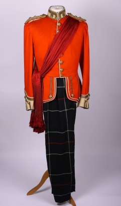 Highland Light Infantry Officers Full Dress Uniform