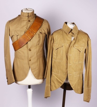 Boer War Uniforms of Captain (Later Major) W M Hamilton Highland Light Infantry
