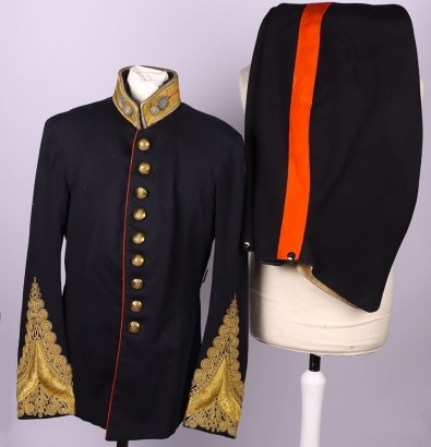Post 1902 Full Dress Tunic of an officer of the Royal Artillery
