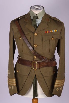 WW1 Highland Light Infantry Officers Cuff Rank Doublet
