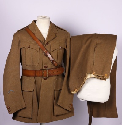 WW1 British Officers Shoulder Rank Uniform