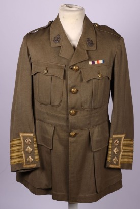 Royal Army Medical Corps Officers Cuff Rank Tunic
