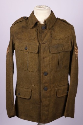 WW1 British Rifle Brigade Other Ranks 02 Pattern Tunic